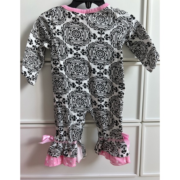 Cow Ruffle Romper - Picture 6 of 7